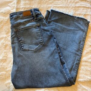 Judy Blue wide leg cropped jeans